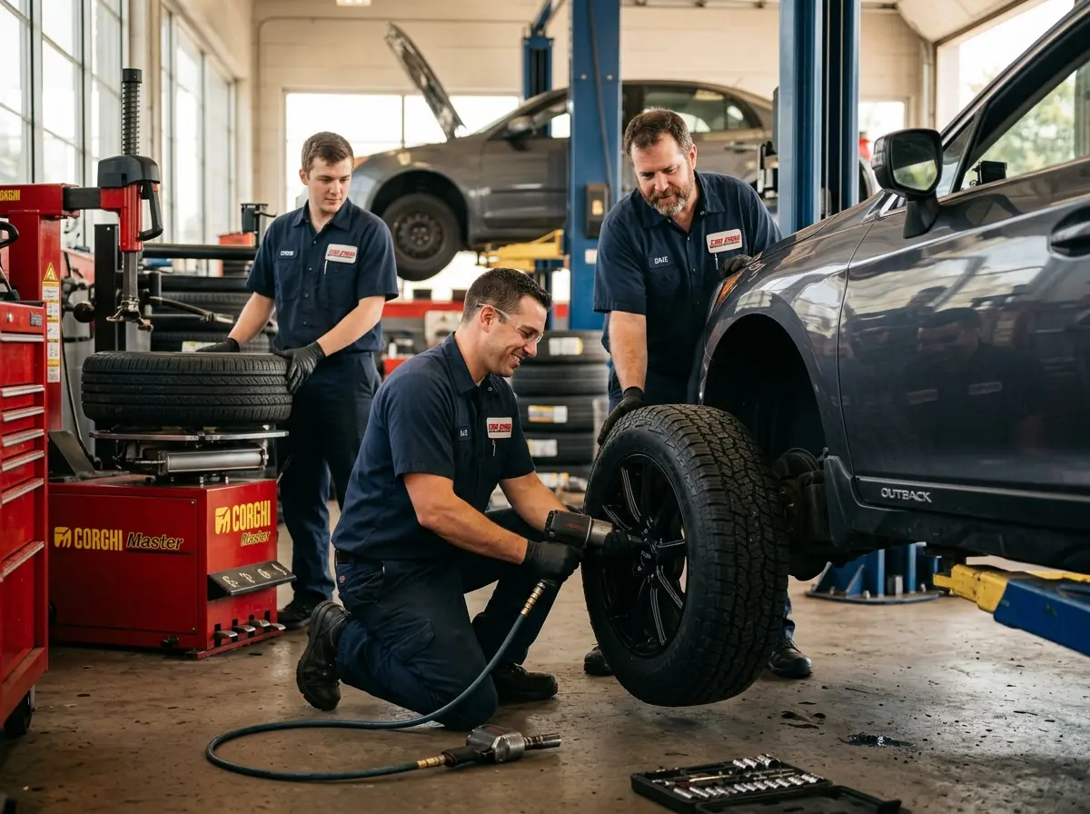 Summit Tire Shop team